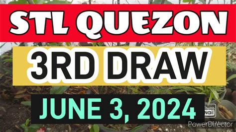 STL Quezon Province Results June 1 to 30, 2024.